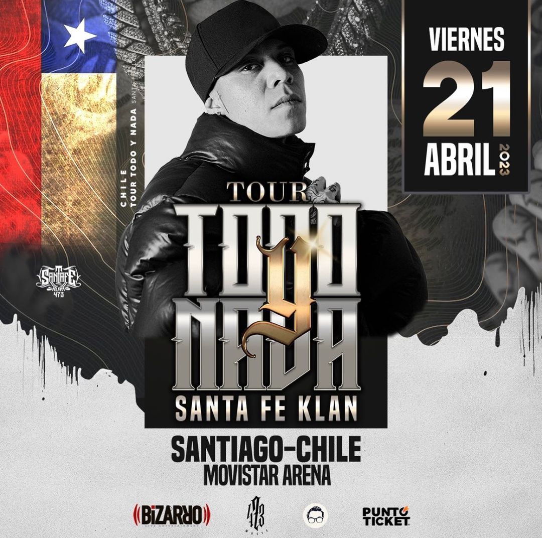 21 abril 'Todo y Nada' Tour Santiago, Chile